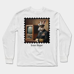 Grace Hopper (Rabbit) Long Sleeve T-Shirt